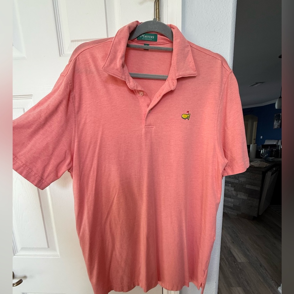 Men’s large masters golf shirt